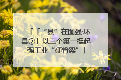 「“县”在图强·环县②」以三个第一挺起强工业“硬脊梁”