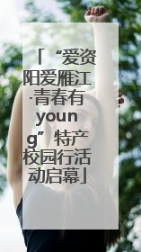 “爱资阳爱雁江·青春有young”特产校园行活动启幕