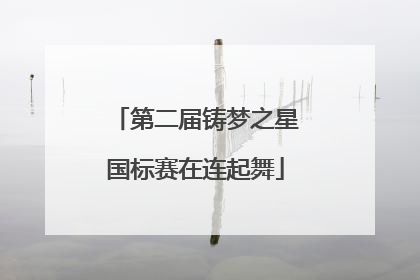 第二届铸梦之星国标赛在连起舞