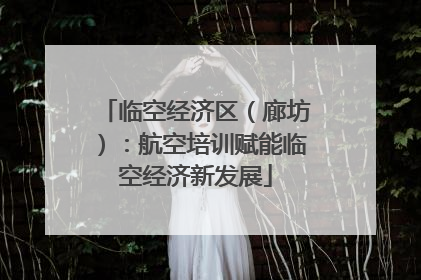 临空经济区（廊坊）：航空培训赋能临空经济新发展