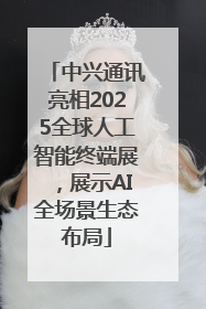 中兴通讯亮相2025全球人工智能终端展，展示AI全场景生态布局