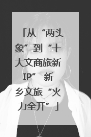 从“两头象”到“十大文商旅新IP” 新乡文旅“火力全开”