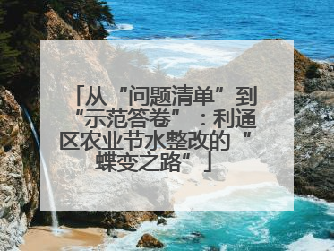 从“问题清单”到“示范答卷”：利通区农业节水整改的“蝶变之路”