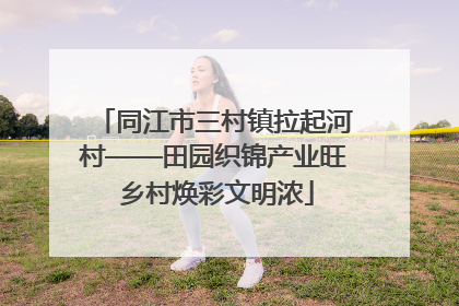 同江市三村镇拉起河村——田园织锦产业旺 乡村焕彩文明浓