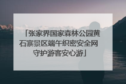 张家界国家森林公园黄石寨景区端午织密安全网 守护游客安心游