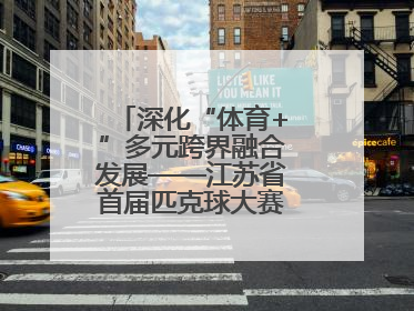 深化“体育+”多元跨界融合发展——江苏省首届匹克球大赛在无锡开赛