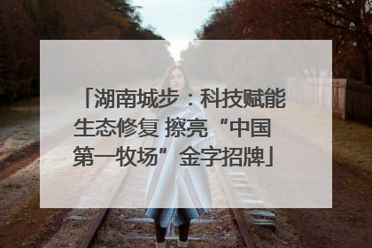 湖南城步：科技赋能生态修复 擦亮“中国第一牧场”金字招牌