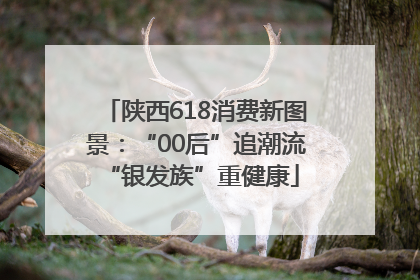 陕西618消费新图景：“00后”追潮流 “银发族”重健康